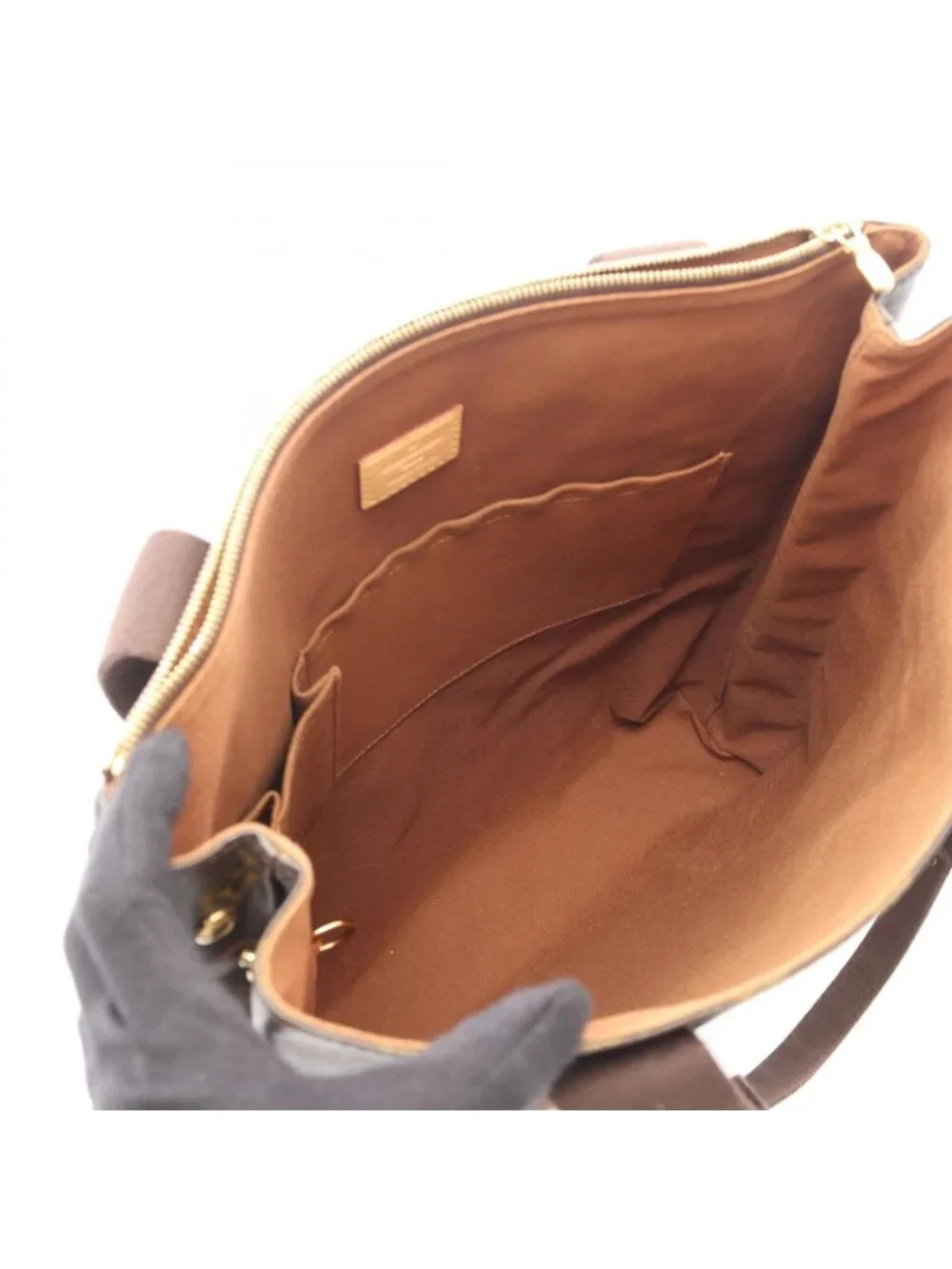 Louis Vuitton Tote Cabas Beau Canvas Leather